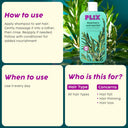 Plix Rosemary Anti Hairfall Regime Advanced Shampoo (200ml) & Conditioner (175ml) - Combo