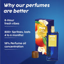 Buy Plix Products at the lowest price from Pixies.in. Check out Plix Wild In Vegas EDP Perfume For Her (100ml) reviews. COD