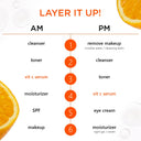 Plum Mandarin & 15% Vitamin C Glow Face Serum Dermat Tested To Fight Dark Spots Pigmentation & Dull Skin