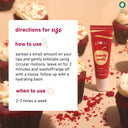 Buy Plum Candy Melts Vegan Lip Scrub - Red Velvet Love (12gm) Online in India