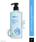 Plum Peptides Shampoo with Coconut Milk for Dry & Rough Hair 22x softer hair in 1 wash