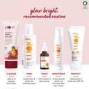 Plum Saffron & Papaya Glow Bright Gel Face Wash For Daily Use - Fights Dullness & Evens Skin Tone (100ml)