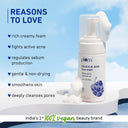 Buy Plum Salicylic Acid Foaming Face Wash With Fruit AHAs (110ml) Online in India