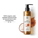 Brillare Pure Coconut Hair Oil (200ml)  HOW TO USE