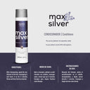 QOD Professional Max Silver Shampoo & Conditioner (600ml)