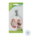 Qpets Cat Nail Cutter Bear Design – Stainless Steel Safety Clipper for Cats, Small Dogs, Birds & Small Pets