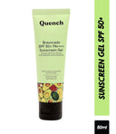 Buy & Read Reviews Quench Botanics Bravocado SPF 50+ PA++++ Sunscreen Gel (50ml) Online in India