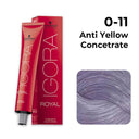 Buy Schwarzkopf Professional Igora Royal Permanent Color Creme (0-11 Anti Yellow Concetnrate) Online in India