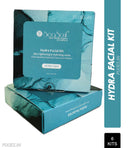 Seasoul Hydra Facial Kit, Skin Lightening & Hydrating Series (All Skin Types) (Pack of 6)