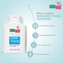 Buy Sebamed Products at the lowest price from Pixies.in. Check out Sebamed Fresh Shower P.H 5.5 (200ml) reviews. COD