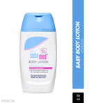 GTIN: 4103040019516 ,Sebamed Baby Body Lotion 50 ml|pH 5.5|Long lasting moisturiser|Quickly absorbed|