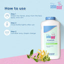 Buy Sebamed Baby Products at the lowest price from Pixies.in. Check out Sebamed Baby Powder with Honeysuckle For Delicate Skin (200gm) reviews. COD