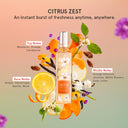 Shop Skinn By Titan Citrus Zest Body Mist (230ml) Online in India Chennai Tamil Nadu / Review