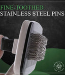 Wahl Self-Cleaning Slicker Brush – Large | Pet Combs & Brushes