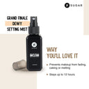  Check out SUGAR Grand Finale Dewy Setting Mist (50ml) reviews