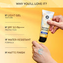 SUGAR Tan Ban 4% Niacinamide Sunscreen Light Gel SPF 50+ PA++++ (50ml)