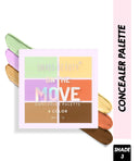 Swiss Beauty On The Move Concealer Palette 6 Color ( 3 SHADES )