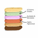 Swiss Beauty On The Move Concealer Palette 6 Color ( 3 SHADES )