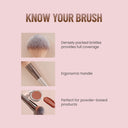 Buy Swiss Beauty Products at the lowest price from Pixies.in. Check out Swiss Beauty Compact Powder Brush (1Pc) reviews. COD