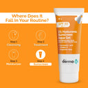 Buy The Derma Co. 1% Hyaluronic Sunscreen Aqua Gel SPF 50 PA++++ (80gm) Online in India