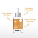 Shop The Derma Co. 1% Hyaluronic Acid Sunscreen Serum- SPF 50 & Niacinamide For Broad Spectrum Protection (30ml) Online in India Chennai Tamil Nadu / Review