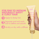 Buy Umberto Giannini Banana Coconut Air Dry No Heat Styling Cream (150ml) Online in India