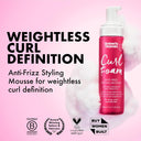 Umberto Giannini Curl Foam Anti-Frizz Styling Mousse (200ml)