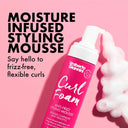 Shop Umberto Giannini Curl Foam Anti-Frizz Styling Mousse (200ml) Online in India Chennai Tamil Nadu / Review