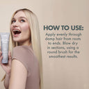 Umberto Giannini Blow Out Frizz Styling Cream (150ml)