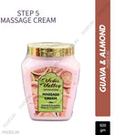 Vedic Valley De-Tan Rich Dose of Vitamin C Manicure and Pedicure Kit - Guava & Almond Massage Cream - Step 5 (500gm)