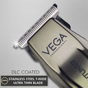 Shop Vega Professional Pro Outliner Corded T-Blade Hair Trimmer (VPPHT-01) Online in India Chennai Tamil Nadu / Review