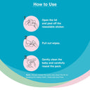 Vega Baby & Mom 99% Pure Water Wet Wipes - Unscented Pack of 72