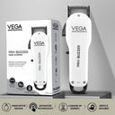 Buy Vega Professional Pro Buzzer Hair Clipper - White (VPMHC-08) Online in India