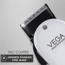 Vega Professional Pro Buzzer Hair Clipper - White (VPMHC-08)