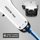 Vega Professional Pro Buzzer Hair Clipper - White (VPMHC-08)
