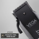 Vega Professional Pro Cut Corded Hair Clipper - Black (VPVHC-03)