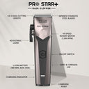 Vega Professional Pro Star+ Hair Clipper With 7000 RPM (VPPHC-11)