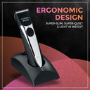 Wahl Chromini Hair Clipper For Men - Black Cord/Cordless (01591-0011)