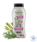 Wahl Flea and Tick Shampoo for Dogs – 700 ml | Rosemary & Mint Formula, Natural Flea & Tick Protection