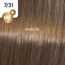 Buy Wella Professionals Koleston Perfect Rich Naturals ME+ 7/31 Medium Blonde Gold Ash (60gm) Online in India