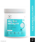 Wellbeing Nutrition Pure Korean Marine Collagen Peptides, Fine Lines & Wrinkles, UnFlavoured (200gm)
