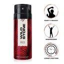 Shop Wild Stone Red Deodorant Spray for Men (150ml) Online in India Chennai Tamil Nadu / Review