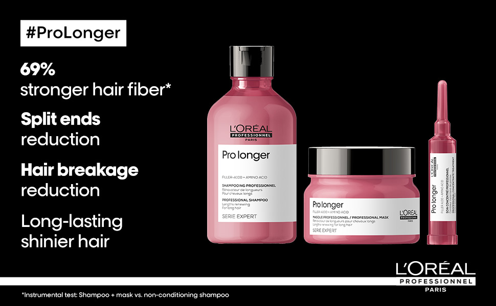 L'Oreal Professionnel Pro Longer Shampoo For Long Hair with Thinning Ends (300ml)