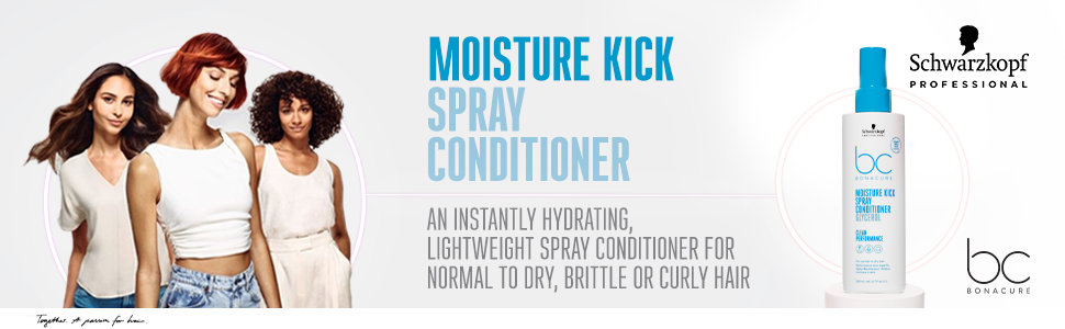 Schwarzkopf Professional Bonacure Moisture Kick Spray Conditioner with Glycerol 200ml REVIEWS