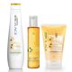 Matrix Biolage Smoothproof Shampoo + Deep Treatment Hair Pack + Serum